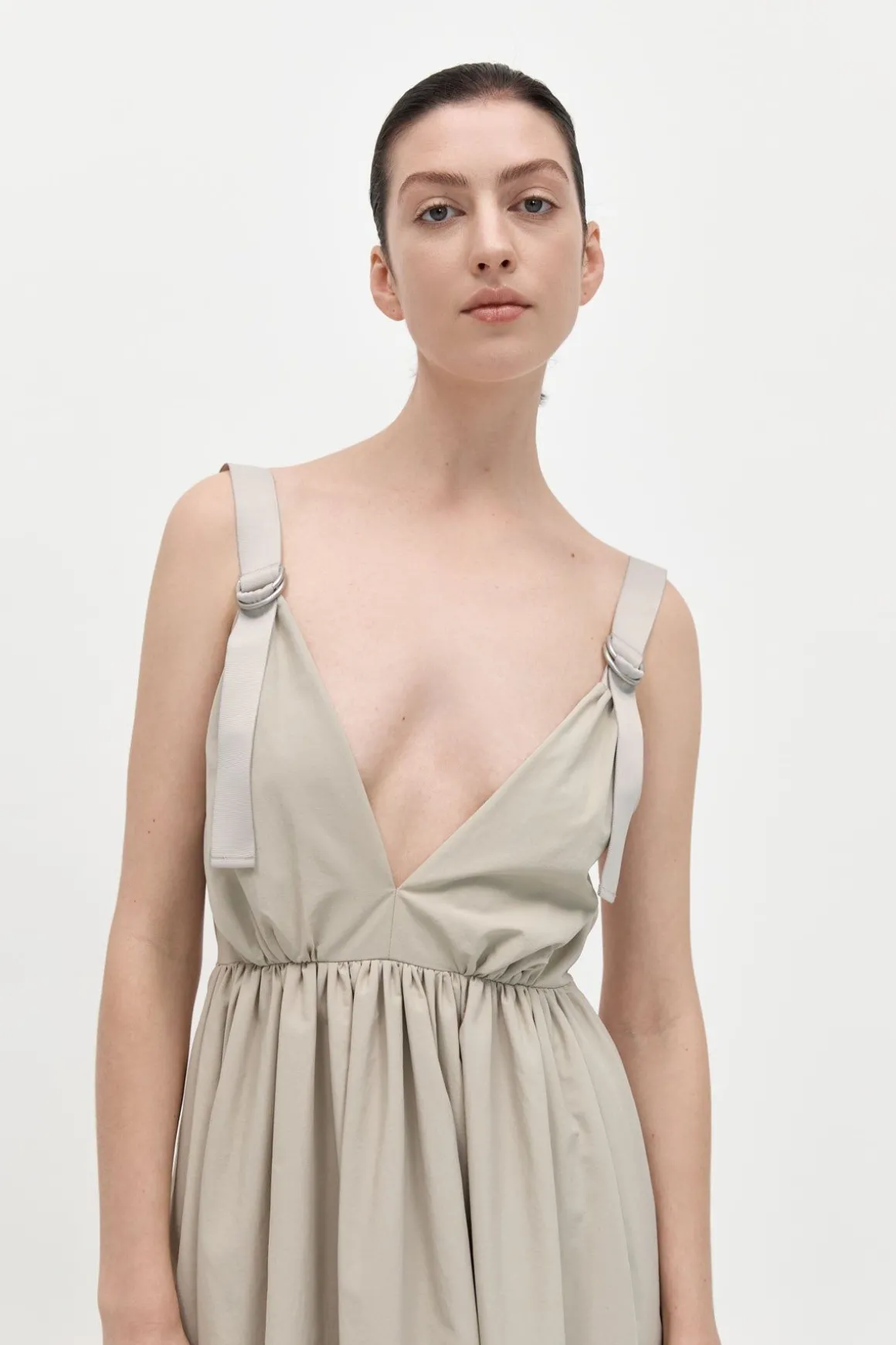 St. Agni Plunge Sun Dress - Birch
