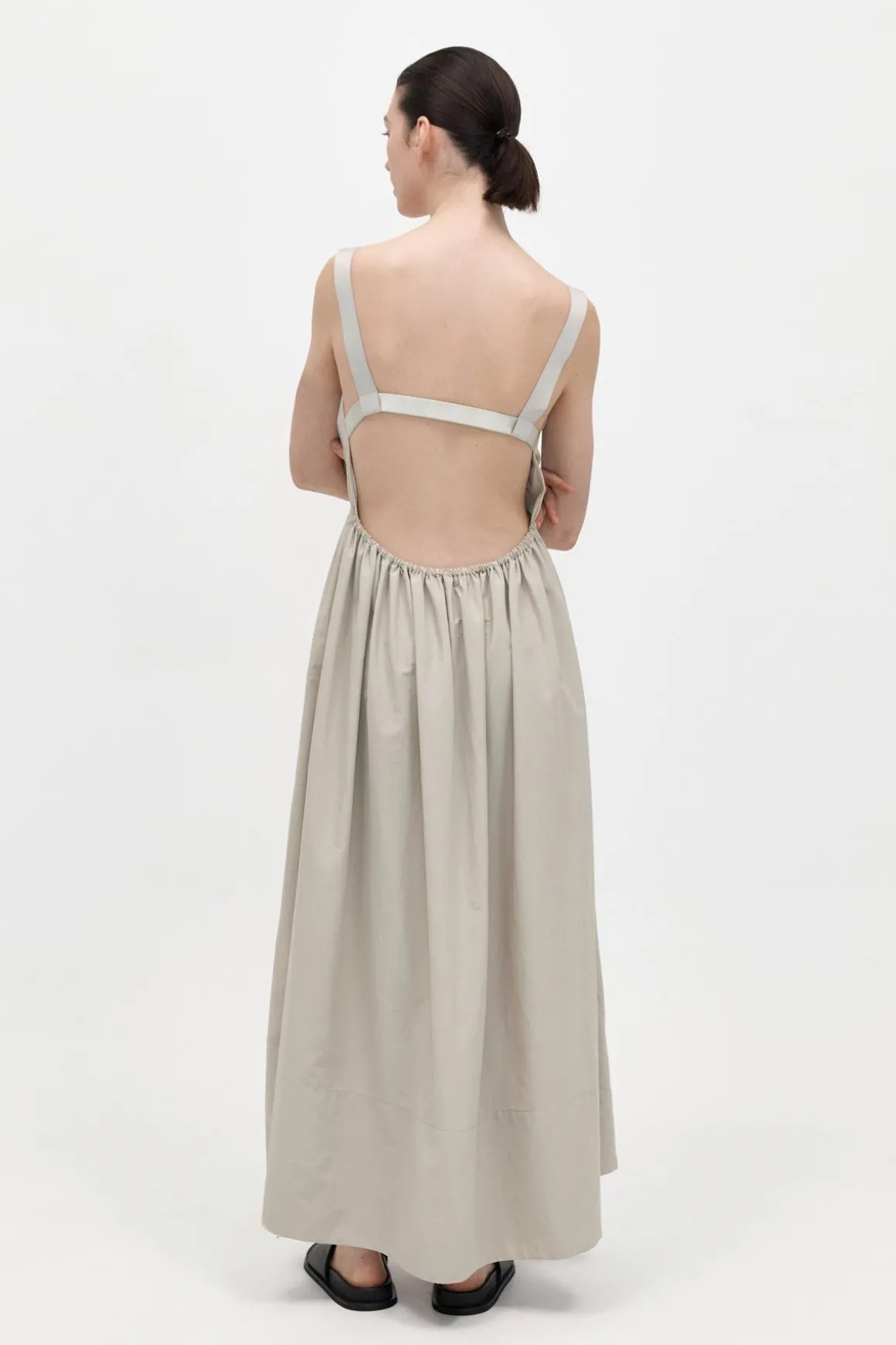St. Agni Plunge Sun Dress - Birch