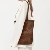 St. Agni PRE-ORDER: Bagu Woven Tote - Antique Tan