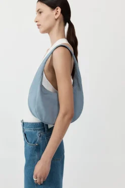 St. Agni PRE-ORDER: Oval Mini Bag - Stone Blue