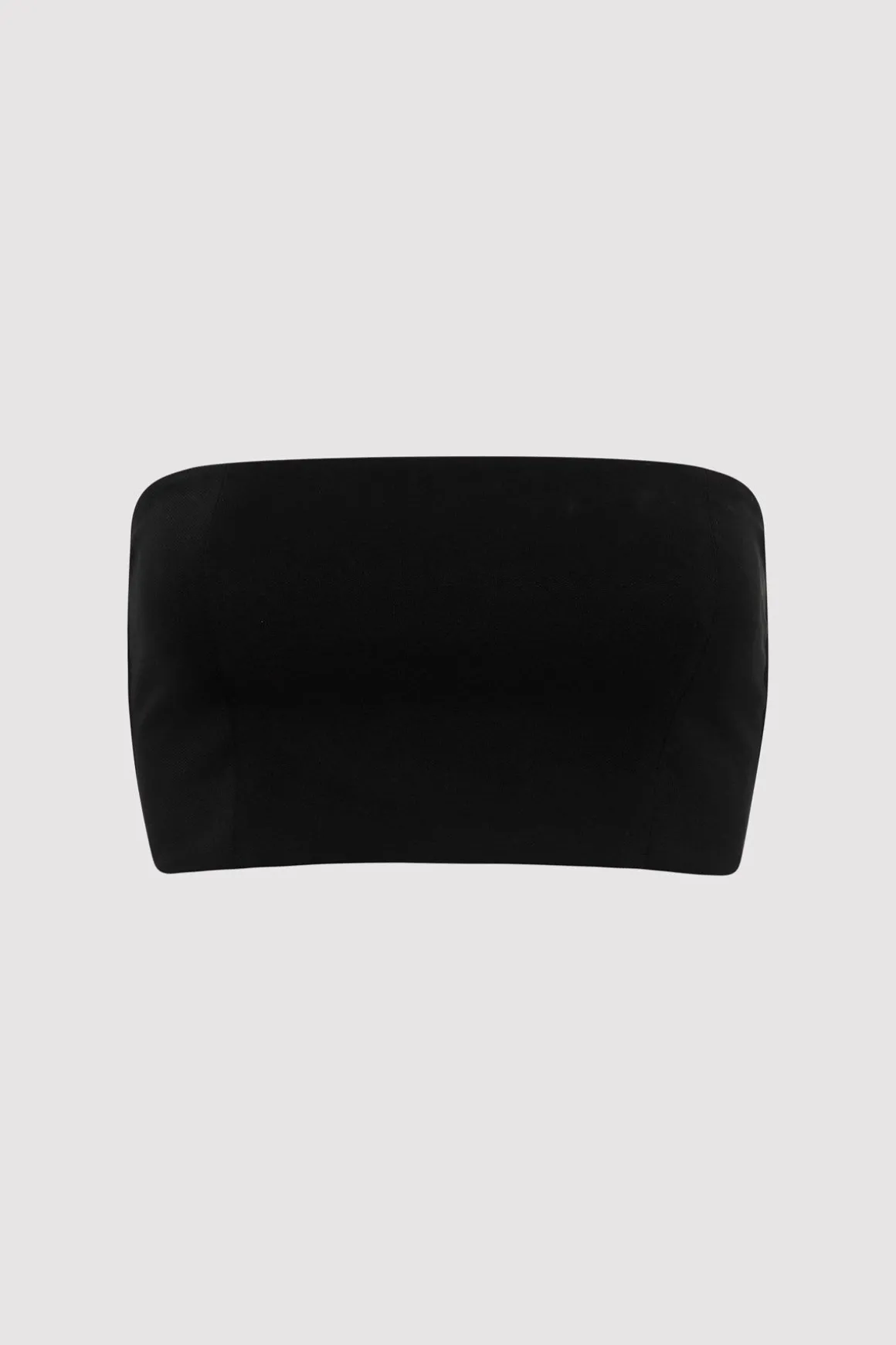 St. Agni Raw Edge Bodice - Black