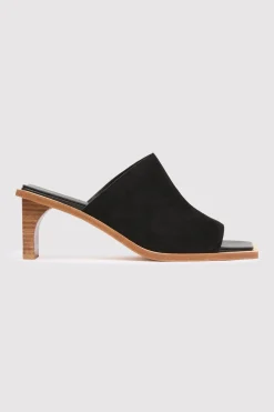 St. Agni Raw Edge Heel - Black