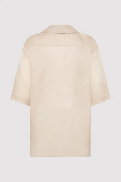St. Agni Relaxed Collar Shirt - Birch