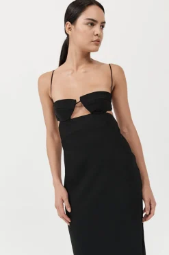 St. Agni Resort Dress - Black
