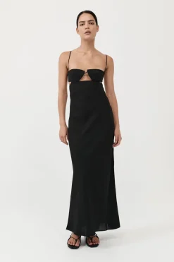 St. Agni Resort Dress - Black