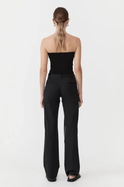 St. Agni 90s Panelled Pants - Black