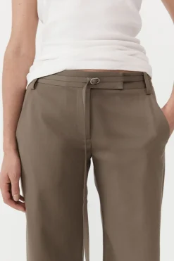 St. Agni 90s Panelled Pants - Kelp