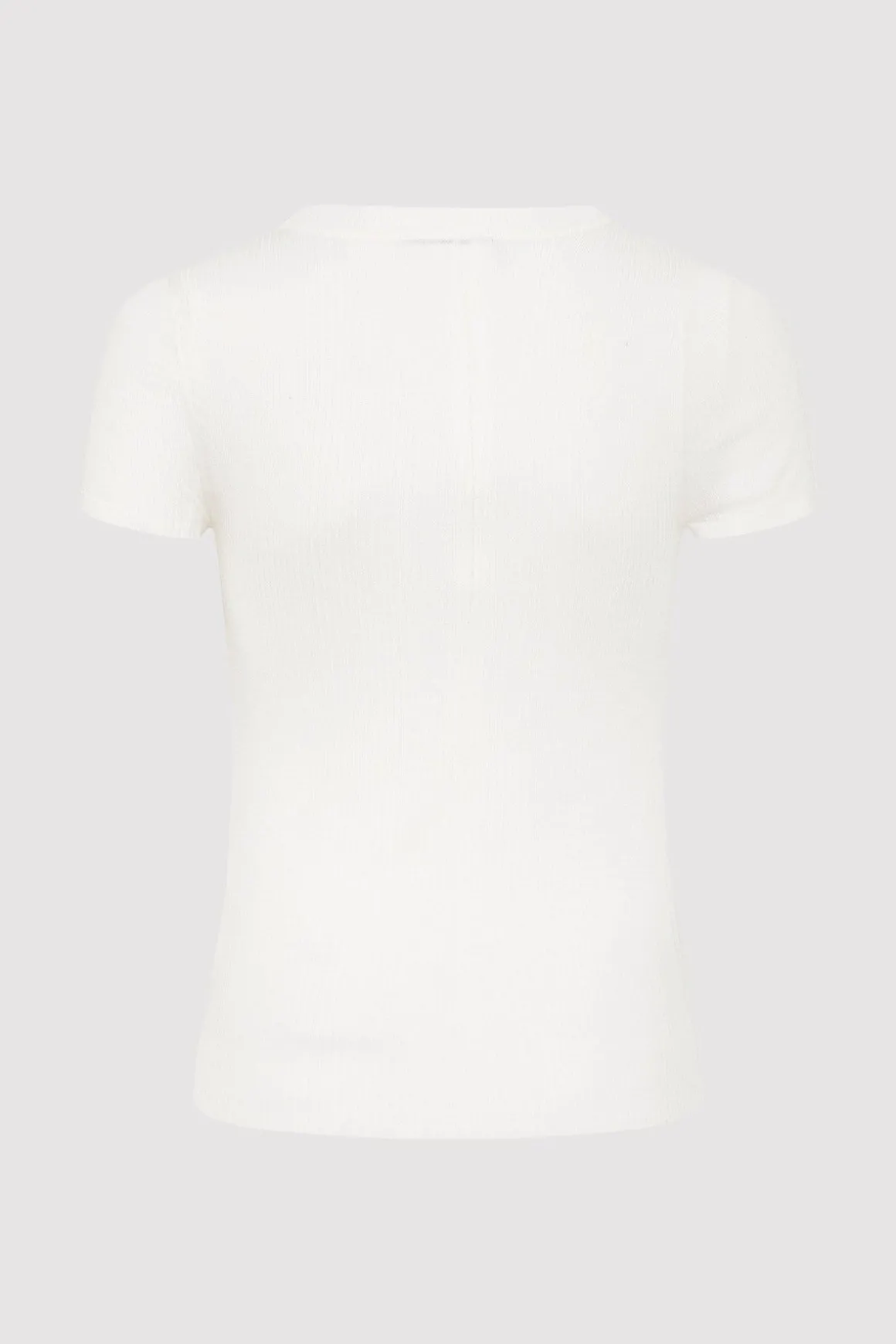 St. Agni Second Skin Knit Tee - White