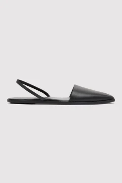 St. Agni Sling Back Flat - Black