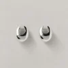 St. Agni Sloping Hinge Hoops - by ANNIKA INEZ