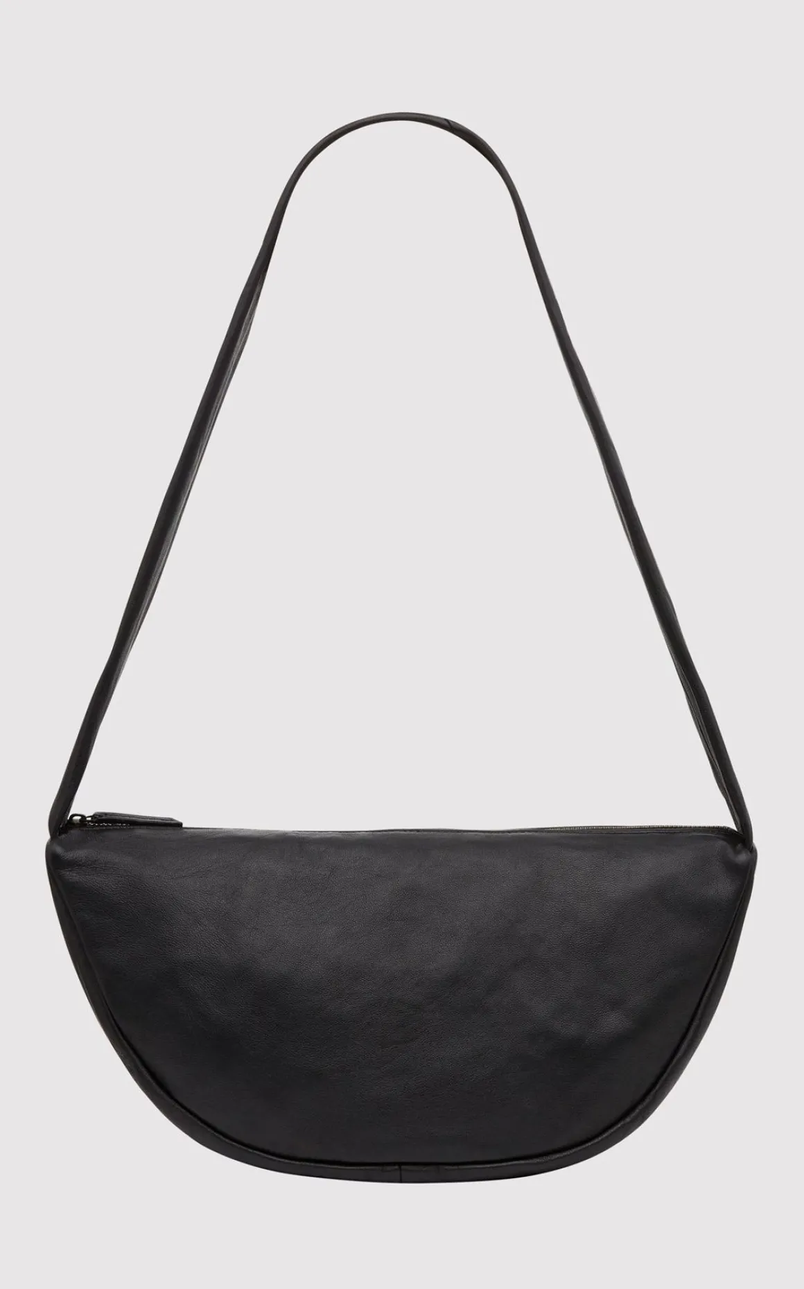 St. Agni Soft Crescent Bag - Black
