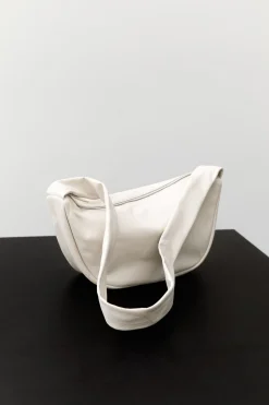 St. Agni Soft Crescent Bag - Ecru