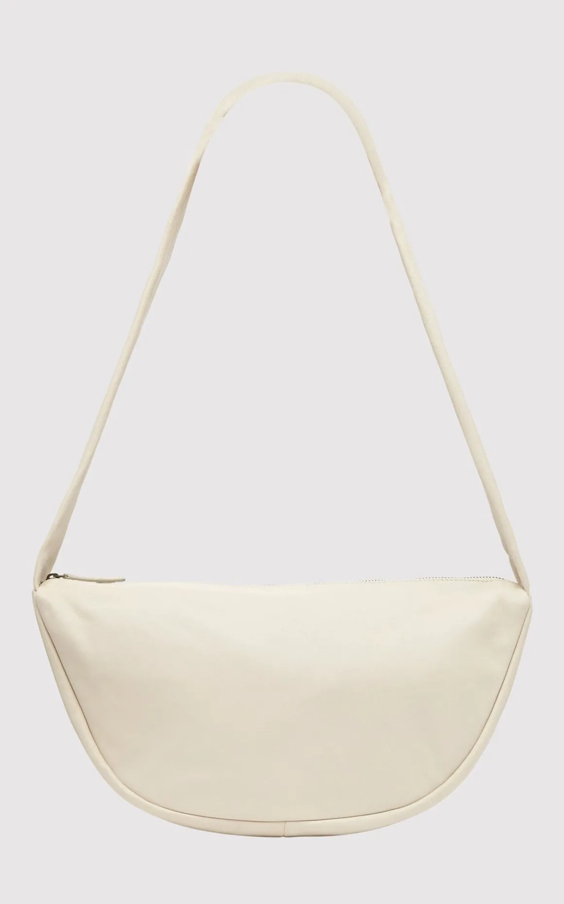St. Agni Soft Crescent Bag - Ecru
