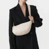 St. Agni Soft Crescent Bag - Ecru