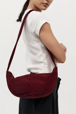 St. Agni Soft Crescent Bag - Rouge