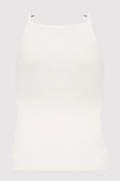 St. Agni Square Tank - White