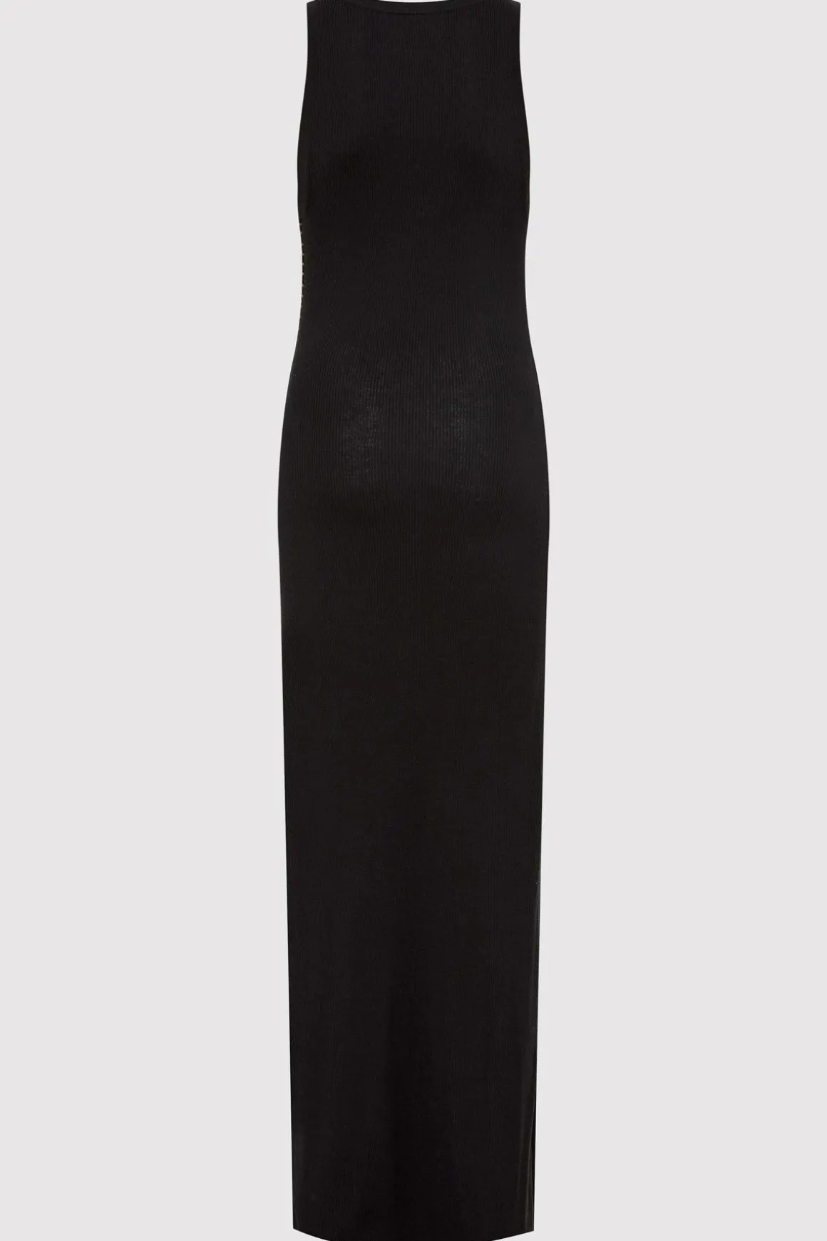 St. Agni Stitch Detail Dress - Black
