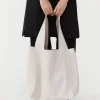 St. Agni Suede Soft Tote - Cool White