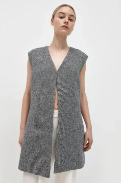 St. Agni Twill Vest - Ink Twill