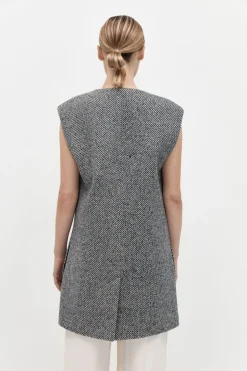 St. Agni Twill Vest - Ink Twill