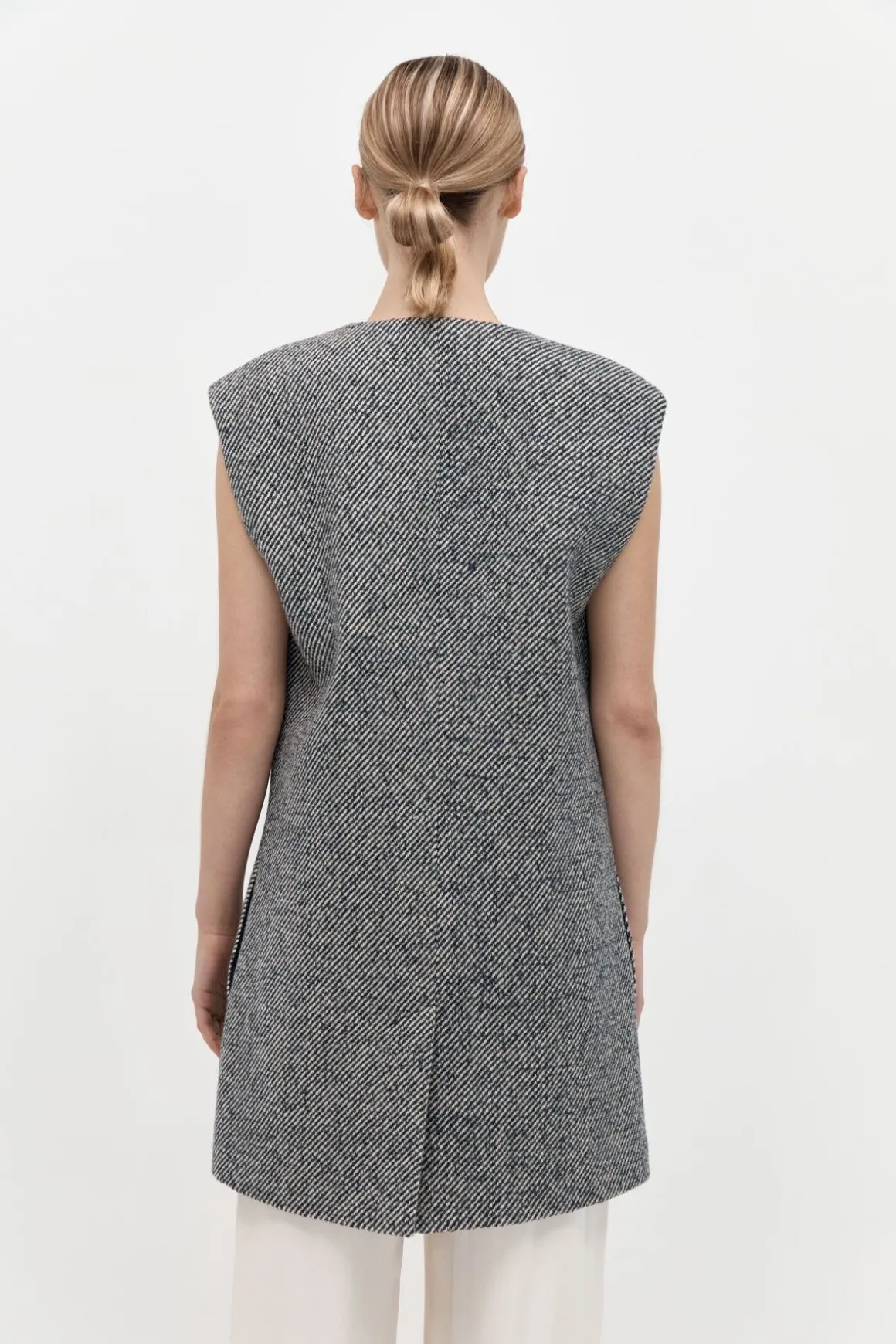 St. Agni Twill Vest - Ink Twill