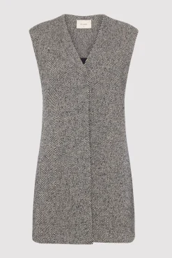St. Agni Twill Vest - Ink Twill