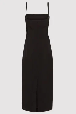St. Agni Urbain Midi Dress - Black