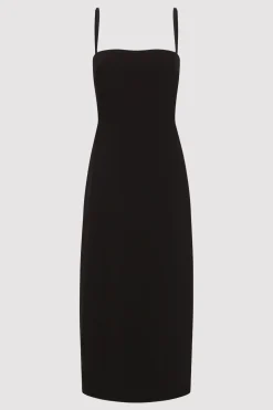 St. Agni Urbain Midi Dress - Black