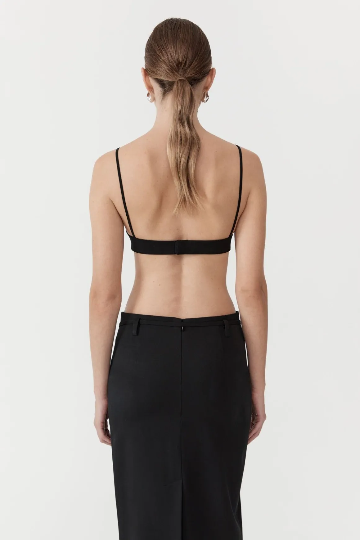St. Agni Utilitarian Bralette - Black