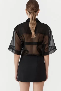 St. Agni Utilitarian Pocket Mini Skirt - Black