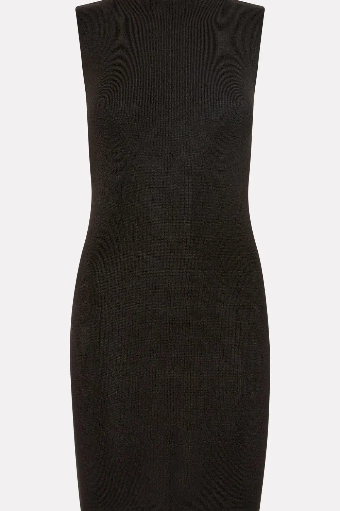 St. Agni Vas Knit Mini Dress - Black