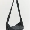 St. Agni Woven Crescent Bag - Black