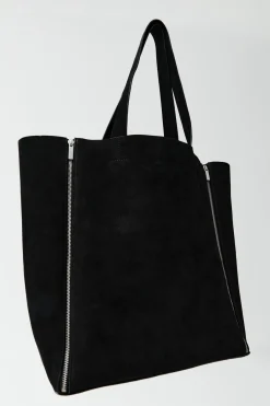 St. Agni Zip Tote Bag - Black